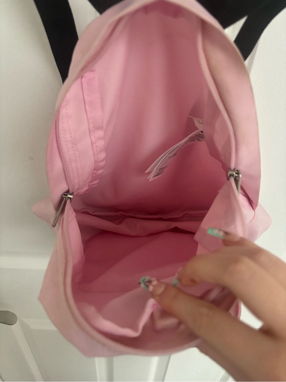 Jansport Pink Mini Backpack - Picture 5 of 6